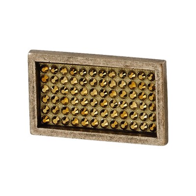 Ручка эксклюзив кнопка 7167.0032.002.088 цвет античная бронза, кристаллы Swarovski длина 47 мм, крепление 32 мм Ручка эксклюзив кнопка 7167.0032.002.088 цвет античная бронза, кристаллы Swarovski длина 47 мм, крепление 32 мм