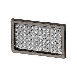 Ручка эксклюзив кнопка 7167.0032.030.087 цвет графит, кристаллы Swarovski длина 47 мм, крепление 32 мм