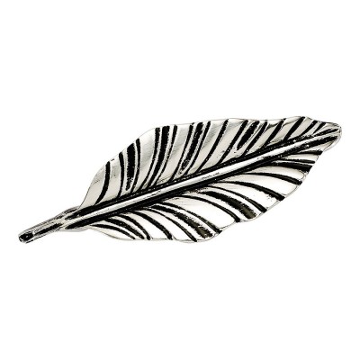 Ручка эксклюзив скоба 854.128.27 цвет античное глянцевое серебро длина 167 мм, крепление 128 мм