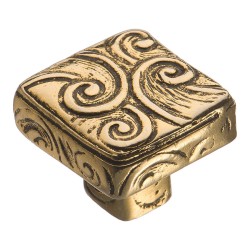 Ручка эксклюзив кнопка 900.00.28 античное глянцевое золото ширина 30 мм Ручка эксклюзив кнопка 900.00.28 античное глянцевое золото ширина 30 мм