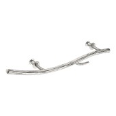 Ручка скоба Арт Бранч 90067-АСр цвет античное серебро длина 285 мм правая