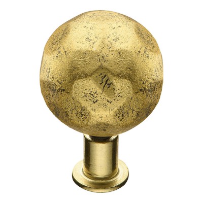 Ручка кнопка Сфера 90107-Бр цвет античная бронза диаметр 30 мм