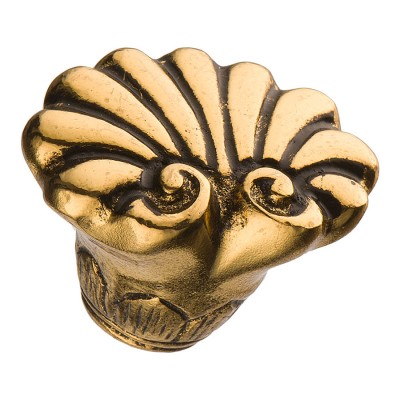 Ручка эксклюзив кнопка 902.28 цвет античное золото ширина 40 мм