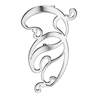 Ручка эксклюзив скоба 903.96.07 left цвет глянцевый хром длина 228 мм, крепление 96 мм 