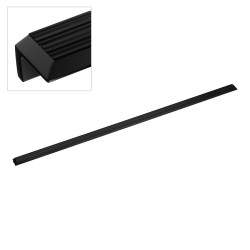 Ручка скоба 9060 0960 AL6-AL6 цвет черный матовый длина 980 мм, крепление 960 мм