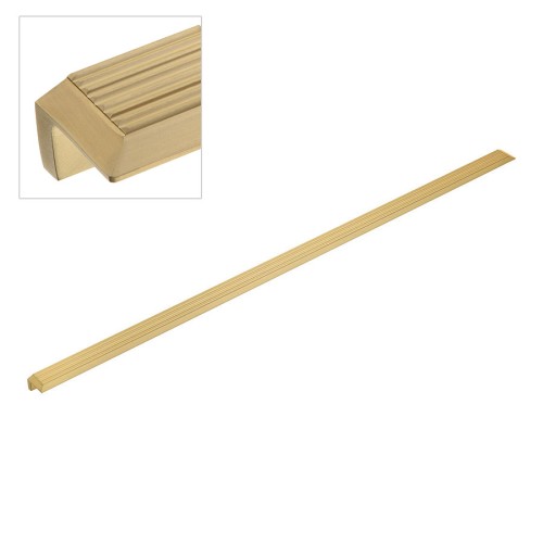 Ручка скоба 9060 0960 BB-BB цвет матовое золото длина 980 мм, крепление 960 мм