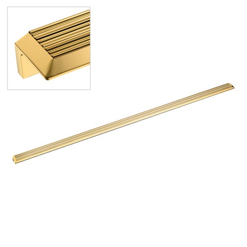 Ручка скоба 9060 0960 GL-GL цвет глянцевое золото длина 980 мм, крепление 960 мм