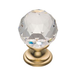 Ручка эксклюзив кнопка 9933-100 глянцевое золото кристалл Сваровски диаметр 20 мм Ручка эксклюзив кнопка 9933-100 глянцевое золото кристалл Сваровски диаметр 20 мм