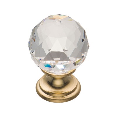 Ручка эксклюзив кнопка 9933-100 глянцевое золото кристалл Сваровски диаметр 20 мм Ручка эксклюзив кнопка 9933-100 глянцевое золото кристалл Сваровски диаметр 20 мм