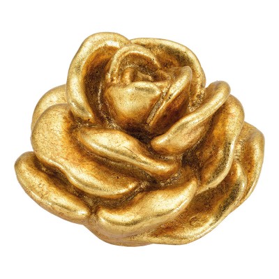 Ручка эксклюзив кнопка цветок RE 02 19 цвет золото ручная работа диаметр 65 мм