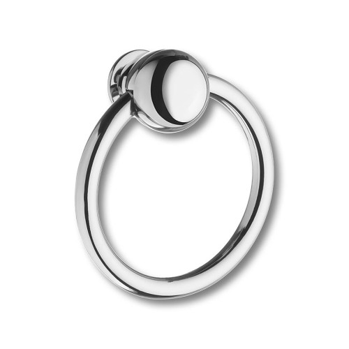 Ручка эксклюзив кольцо 07106-005-2 глянцевый хром диаметр 70 мм