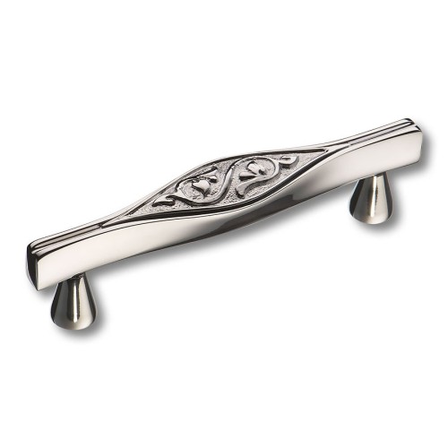 Ручка скоба 25104-005-96 цвет глянцевый хром длина 120 мм, крепление 96 мм 