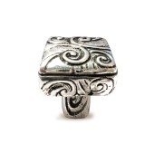 Ручка эксклюзив кнопка 900.00.16 античное серебро ширина 30 мм Ручка эксклюзив кнопка 900.00.16 античное серебро ширина 30 мм