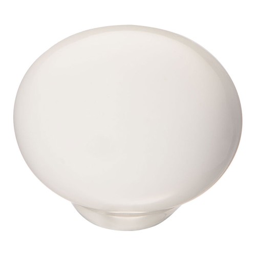 Ручка кнопка шар 3005-000 белая керамика диаметр 32 мм