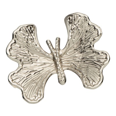 Ручка кнопка бабочка KELEBEK BIG-51 цвет глянцевый никель длина 74 мм 