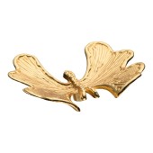 Ручка кнопка бабочка KELEBEK BIG-69 цвет глянцевое золото длина 74 мм 