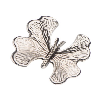 Ручка кнопка бабочка KELEBEK SMALL-51 цвет глянцевый никель длина 43 мм 