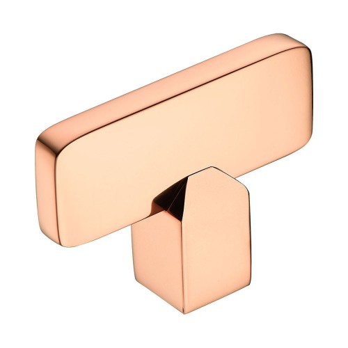 Ручка кнопка Т-образная 0754-008 цвет медный длина 50 мм 