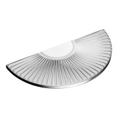 Ручка скоба полукруглая геометрия 1193 096MP02 глянцевый хром 160 мм крепление 96 мм Ручка скоба полукруглая геометрия 1193 096MP02 глянцевый хром 160 мм крепление 96 мм