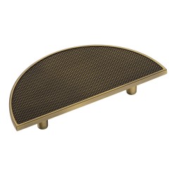 Ручка скоба полукруглая геометрия 1194 096MP30 матовая античная латунь 160 мм крепление 96 мм Ручка скоба полукруглая геометрия 1194 096MP30 матовая античная латунь 160 мм крепление 96 мм