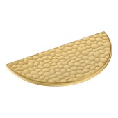 Ручка скоба полукруглая геометрия 1195 096PC35 матовое золото 160 мм 