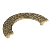 Ручка скоба полукруглая геометрия 1195 128MP30 состаренная латунь 160 мм  