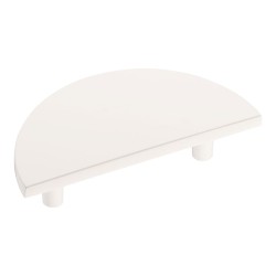 Ручка скоба полукруглая геометрия 1196 064PC21 белый длина 100 мм, крепление 64 мм Ручка скоба полукруглая геометрия 1196 064PC21 белый длина 100 мм, крепление 64 мм
