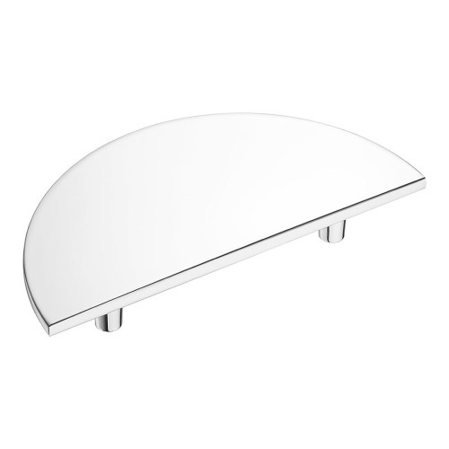 Ручка скоба полукруглая 1196 096MP02 глянцевый хром длина 160 мм, крепление 96 мм