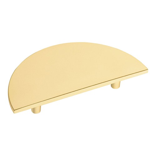 Ручка скоба полукруглая 1196 096PC35 матовое золото длина 160 мм, крепление 96 мм