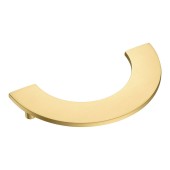 Ручка скоба полукруглая геометрия 1196 128MP35 матовое золото длина 160 мм крепление 128 мм Ручка скоба полукруглая геометрия 1196 128MP35 матовое золото длина 160 мм крепление 128 мм