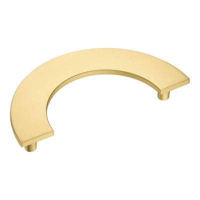 Ручка скоба полукруглая геометрия 1196 128MP35 матовое золото длина 160 мм крепление 128 мм Ручка скоба полукруглая геометрия 1196 128MP35 матовое золото длина 160 мм крепление 128 мм