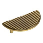 Ручка скоба полукруглая 1197 064MP30 цвет состаренная латунь ширина 100 мм крепление 64 мм 