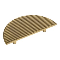 Ручка скоба полукруглая 1197 096MP30 цвет состаренная латунь ширина 160 мм крепление 96 мм