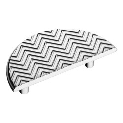 Ручка скоба полукруглая геометрия 1198 064MP02 глянцевый хром ширина 100 мм крепление 64 мм Ручка скоба полукруглая геометрия 1198 064MP02 глянцевый хром ширина 100 мм крепление 64 мм