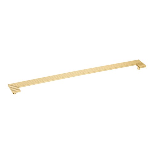 Ручка скоба П-образная 1203 544PC35 матовое золото длина 570 мм, крепление 544 мм