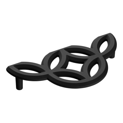 Ручка скоба фигурная 1283 128PC24 цвет черный длина 147 мм крепление 128 мм Ручка скоба фигурная 1283 128PC24 цвет черный длина 147 мм крепление 128 мм