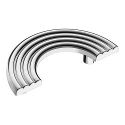 Ручка скоба полукруглая геометрия 15.274.96.07 глянцевый хром длина 140 мм крепление 96 мм Ручка скоба полукруглая геометрия 15.274.96.07 глянцевый хром длина 140 мм крепление 96 мм