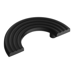 Ручка скоба полукруглая геометрия 15.274.96.09 черный длина 140 мм крепление 96 мм Ручка скоба полукруглая геометрия 15.274.96.09 черный длина 140 мм крепление 96 мм