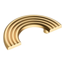 Ручка скоба полукруглая геометрия 15.274.96.22 отделка матовое золото длина 140 мм, крепление 96 мм Ручка скоба полукруглая геометрия 15.274.96.22 отделка матовое золото длина 140 мм, крепление 96 мм
