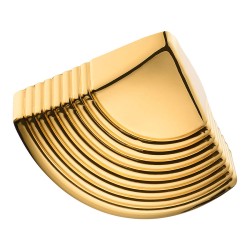 Ручка кнопка треугольная 2025.064 Gold цвет глянцевое золото длина 72 мм, крепление 64 мм Ручка кнопка треугольная 2025.064 Gold цвет глянцевое золото длина 72 мм, крепление 64 мм