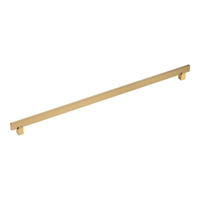 Ручка скоба 2554-011-480 цвет сатинированная латунь длина 520 мм, крепление 480 мм