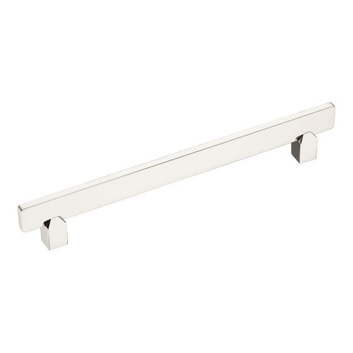 Ручка скоба 2554-080-192 цвет глянцевый никель длина 232 мм, крепление 192 мм