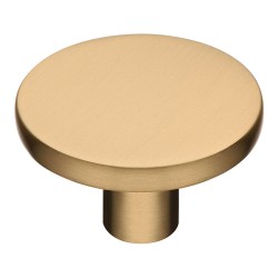 Ручка кнопка круглая 35-Champagne Gold цвет матовая латунь диаметр 40 мм Ручка кнопка круглая 35-Champagne Gold цвет матовая латунь диаметр 40 мм