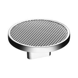 Ручка кнопка круглая геометрия 4194 016MP02 глянцевый хром диаметр 60 мм крепление 16 мм Ручка кнопка круглая геометрия 4194 016MP02 глянцевый хром диаметр 60 мм крепление 16 мм