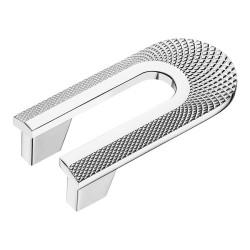 Ручка скоба геометрия 4200 032MP02 глянцевый хром длина 100 мм, крепление 32 мм Ручка скоба геометрия 4200 032MP02 глянцевый хром длина 100 мм, крепление 32 мм