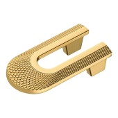 Ручка скоба геометрия 4200 032MP11 глянцевое золото длина 100 мм, крепление 32 мм Ручка скоба геометрия 4200 032MP11 глянцевое золото длина 100 мм, крепление 32 мм