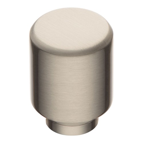 Ручка кнопка цилиндр 4237 001MP08 цвет сатинированный никель диаметр 22 мм