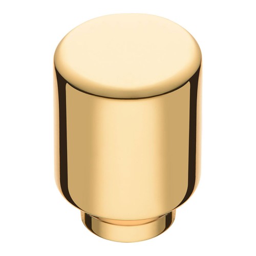 Ручка кнопка цилиндр 4237 001MP11 цвет глянцевое золото диаметр 22 мм 