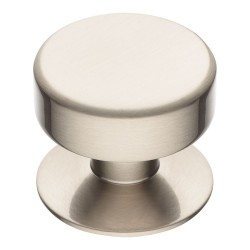 Ручка кнопка цилиндр 4238 002MP08 цвет сатинированный никель диаметр 35 мм 