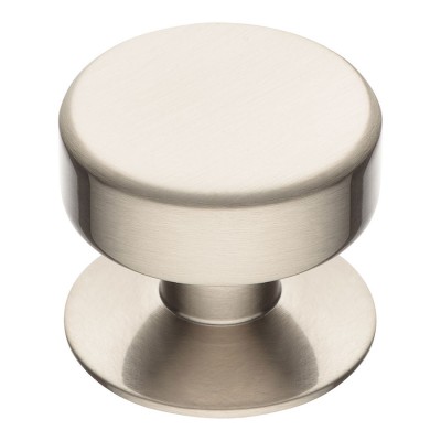 Ручка кнопка цилиндр 4238 002MP08 цвет сатинированный никель диаметр 35 мм 